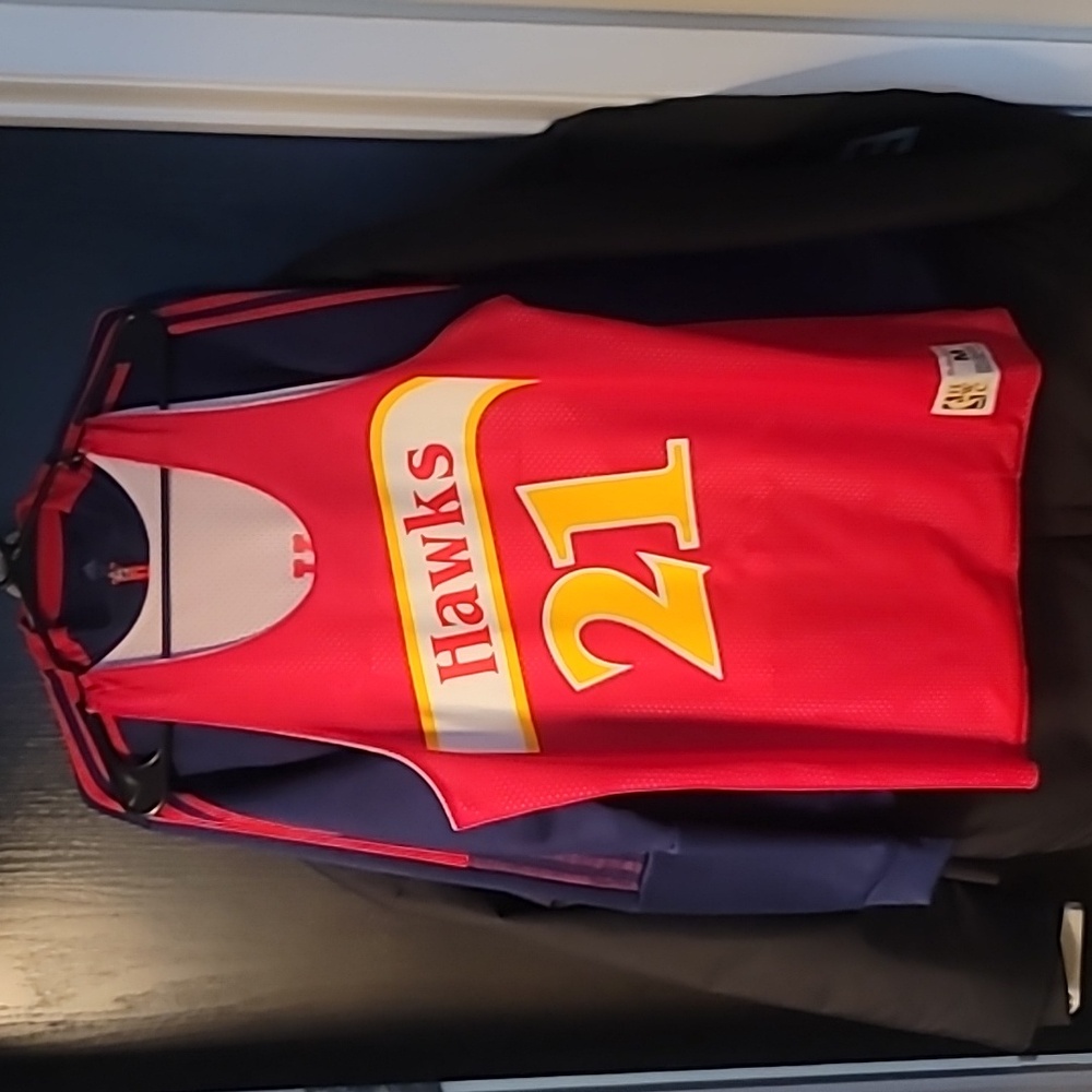 Mitchell & Ness NBA Atlanta Hawks Wilkins Reversible Jersey - M
